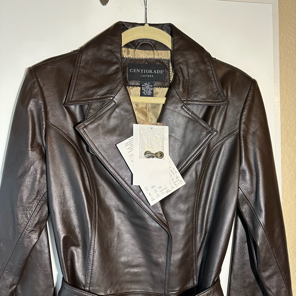 Women's Brown Leather Jacket